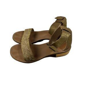 Latigo Tana Leather Ankle Strap Sandal Sz 9